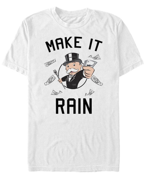 Monopoly Men's Make It Rain Short Sleeve T-Shirt