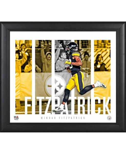 Minkah Fitzpatrick Pittsburgh Steelers Framed 15" x 17" Player Panel Collage