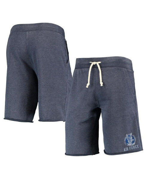 Men's Heathered Navy Air Force Falcons Victory Lounge Shorts