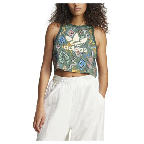 ADIDAS ORIGINALS Farm Rio Trefoil tank top