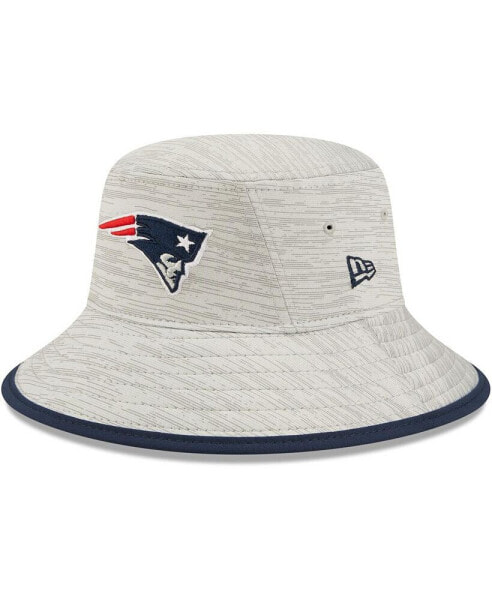 Men's Gray New England Patriots Distinct Bucket Hat