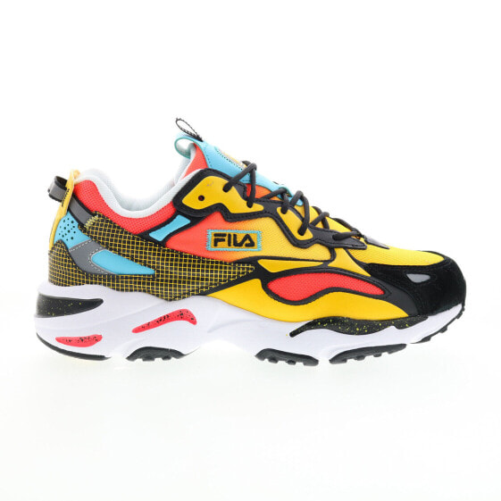 Fila Ray Tracer Apex 1RM01977-020 Mens Yellow Lifestyle Sneakers Shoes 10