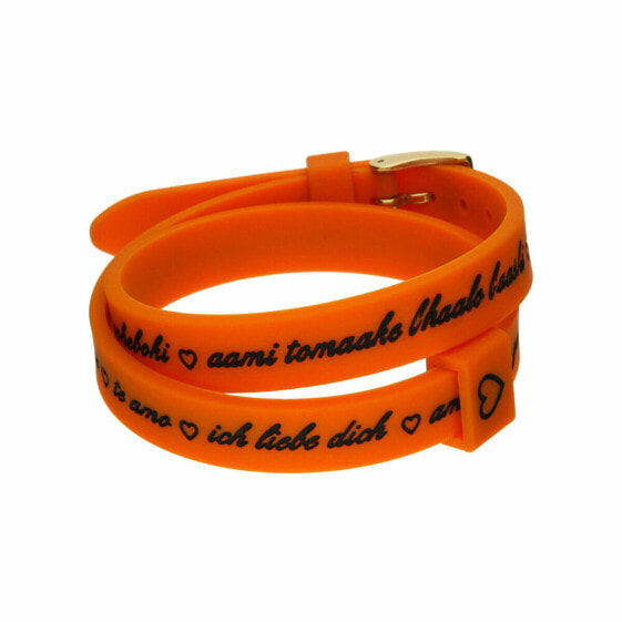 Женские браслеты il mezzometro I LOVE YOU GOLD - BRACCIALE IN SILICONE/SILICONE BRACELET