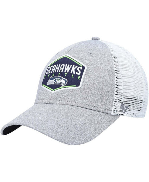 Бейсболка-кепка '47 Brand Seattle Seahawks серого и белого цвета(мужская)