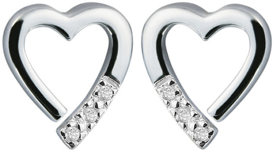 Earrings Hot Diamonds Just add Love DE110 Memories