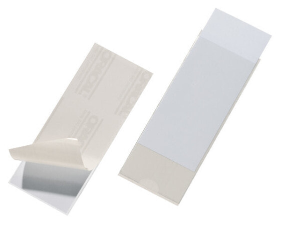 Durable Pocketfix - Transparent - Rectangle - Polypropylene (PP) - 60 mm - 150 mm - 10 pc(s)