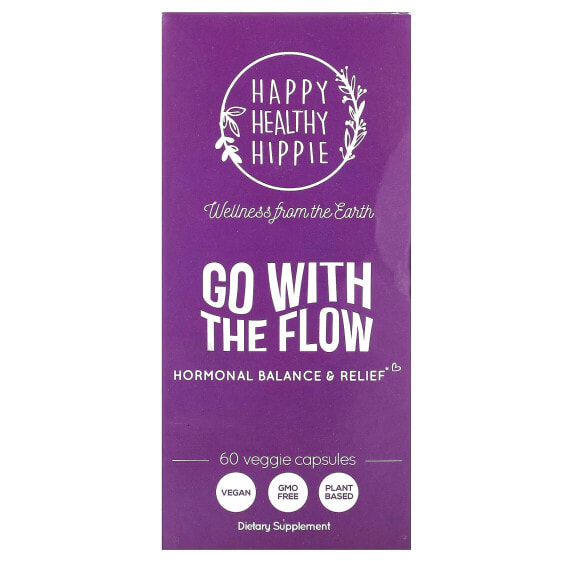 Go with the Flow, Hormonal Balance & Relief, 60 Veggie Capsules