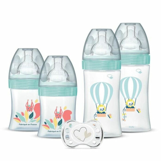 Набор бутылок для младенцев Dodie Pacifier, против колик, 2 x 150 мл, 2 x 270 мл
