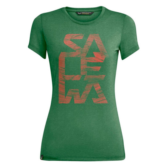 SALEWA Print short sleeve T-shirt