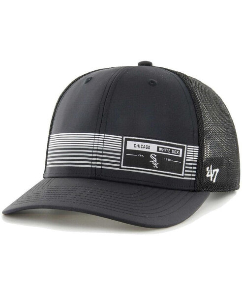 Men's Black Chicago White Sox Rangefinder Brrr Trucker Adjustable Hat