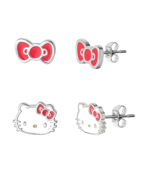 Sanrio Bow Stud Earring Set