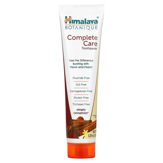 Himalaya, Зубная паста для полного ухода за зубами, Simply Cinnamon, 5,29 унций (150 г)