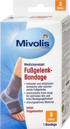 Fussgelenk-Bandage S, 1 St