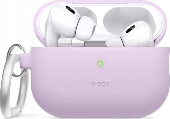 Elago Elago AirPods Pro 2 Hang Silicone Case - etui z karabińczykiem do AirPods Pro 2 lawendowe - Gwarancja bezpieczeństwa. Proste raty. Bezpłatna wysyłka od 170 zł.