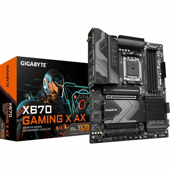 Игровая материнская плата Gigabyte X670 GAMING X AX Intel Wi-Fi 6 AMD AM5