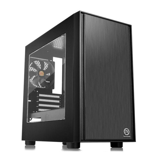 Thermaltake Versa H17 Window - Micro-Tower - PC - SPCC - Black - Micro ATX,Mini-ITX - 15.5 cm