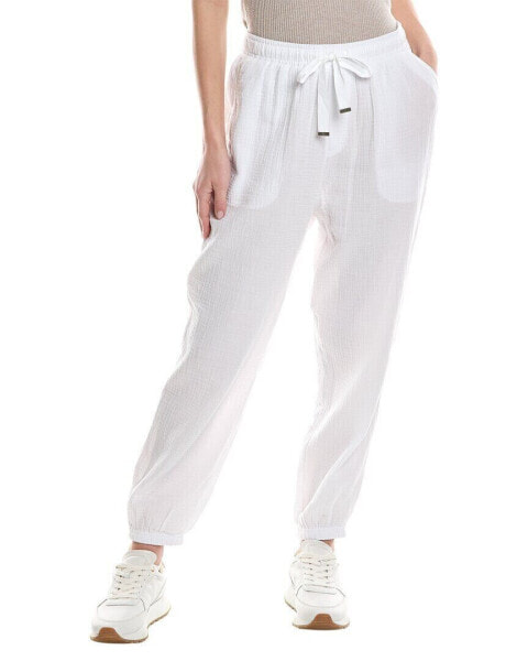 Johnny Was Gauze Relaxed Patch Pocket Jogger Women's