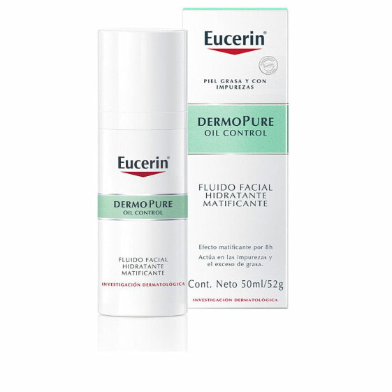 Увлажняющая и матирующая жидкость Eucerin Dermopure 50 ml