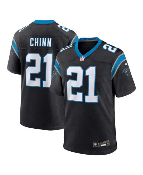 Men's Jeremy Chinn Black Carolina Panthers Game Jersey