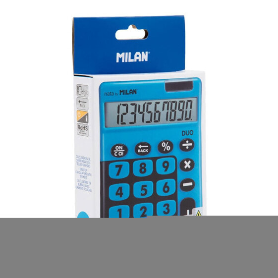 MILAN Box 10-Digit Desktop Calculator Duo