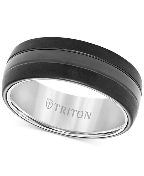 Кольцо Triton Black Tungsten Satin Band