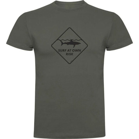 KRUSKIS Surf At Own Risk short sleeve T-shirt