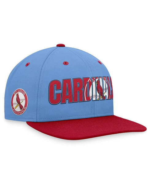 Men's Light Blue St. Louis Cardinals Cooperstown Collection Pro Snapback Hat