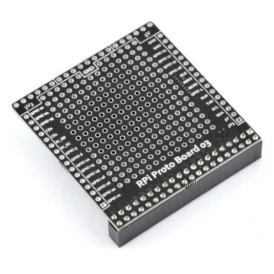 THT prototype board - Raspberry Pi 4B/3B+/3B/2B