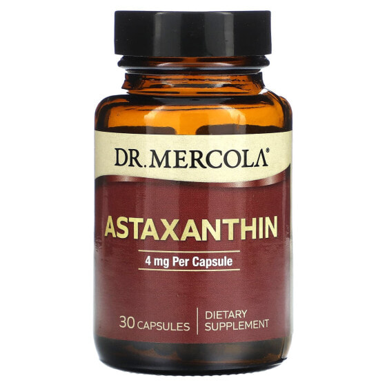БАД Астаксантин Dr. Mercola, 4 мг, 30 капсул