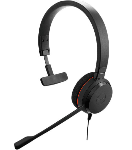Jabra Evolve 20SE UC Mono - Wired - Office/Call center - 150 - 7000 Hz - 142 g - Headset - Black