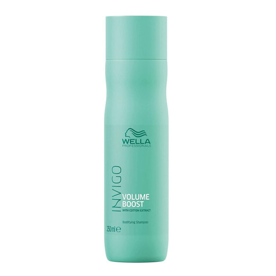 Wella Invigo Volume Boost Shampoo Шампунь с экстрактом хлопка для придания объема нормальным и тонким волосам 250 мл
