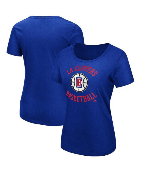 Women's Royal LA Clippers The Main Thing T-shirt