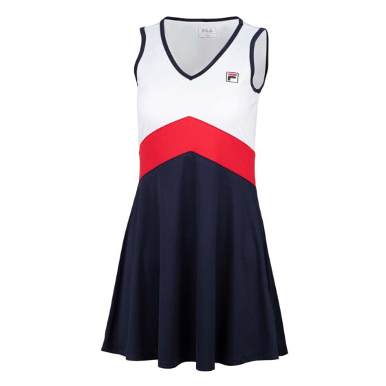Платье спортивное FILA SPORT Gloria 100% полиэстер (переработанный) из Китая.