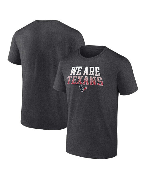 Men's Charcoal Houston Texans Big and Tall We Are Texans Statement T-shirt
