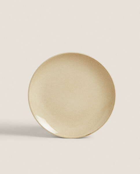 Stoneware dessert plate