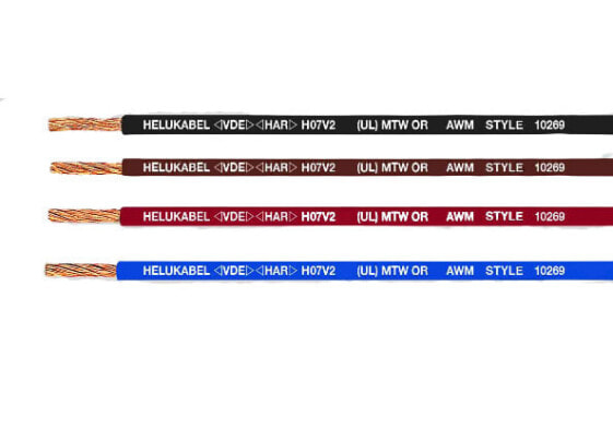 Helukabel 63420 - Low voltage cable - Orange - Polyvinyl chloride (PVC) - Polyvinyl chloride (PVC) - Cooper - 1 x 1.50 mm²