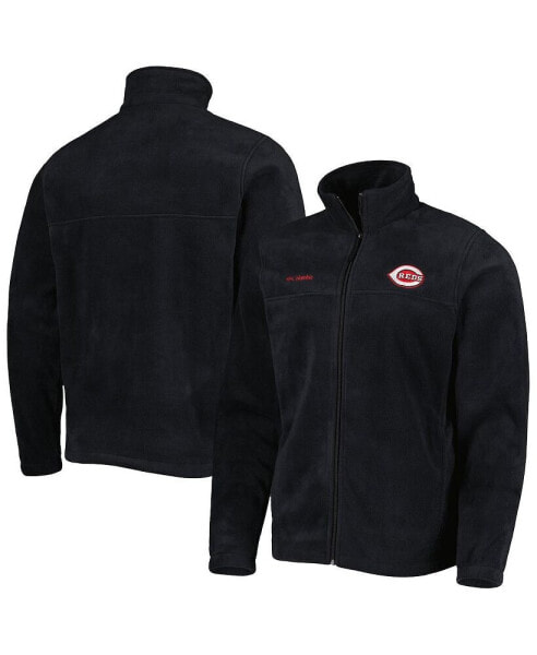 Men's Black Cincinnati Reds Steens Mountain Full-Zip Jacket