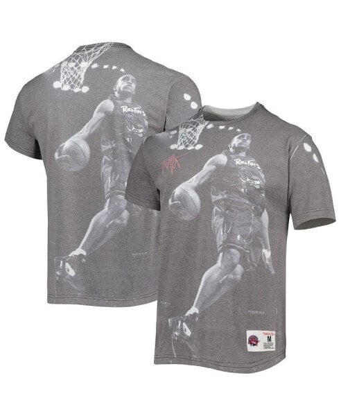 Men's Vince Carter Heather Gray Toronto Raptors Above The Rim T-shirt