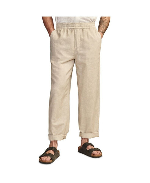 Men's Linen Pull-On Pants