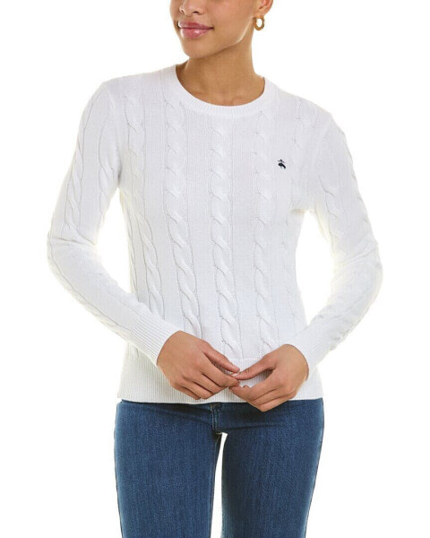 Brooks Brothers Cable Sweater Women's