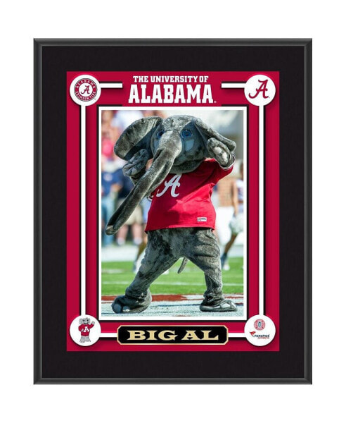 Alabama Crimson Tide Big Al Mascot 10.5'' x 13'' Sublimated Plaque