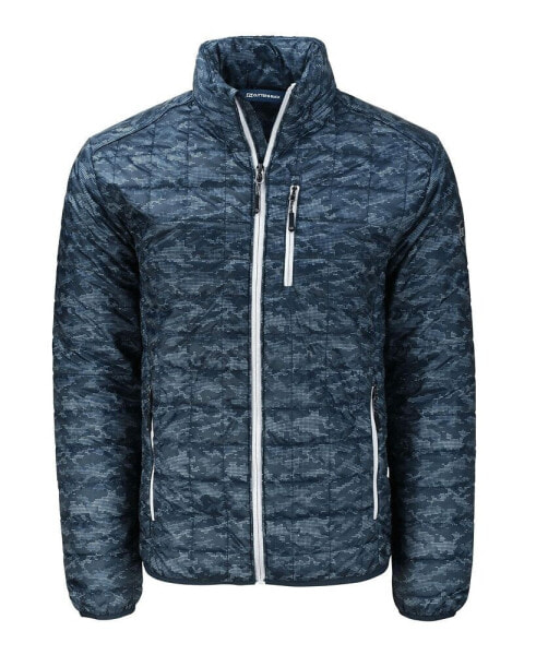 Men's Rainier PrimaLoft Eco Insulated Full Zip Printed Puffer Jacket
