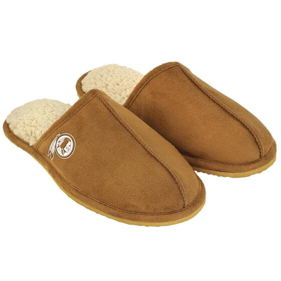 Forever Collectibles NFL Washington Redskins Moccasins Open Back Slippers New