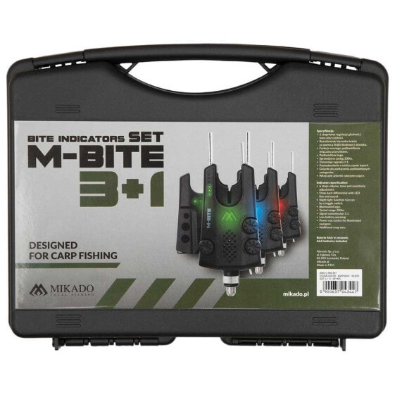 MIKADO Carp M-Bite 3+1 Bite Alarm