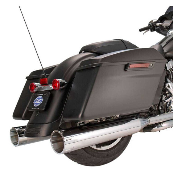 S&S CYCLE 4.5´´ MK45 Tracer Harley Davidson FLH 1340 Electra Glide Belt Drive 13 Ref:550-0624 Slip On Muffler