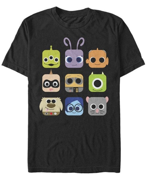 Men's Pixar Icons Short Sleeve Crew T-shirt