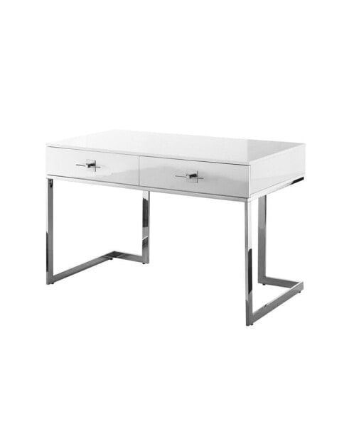 Mandisa 2 Drawers Rectangular Writing Desk