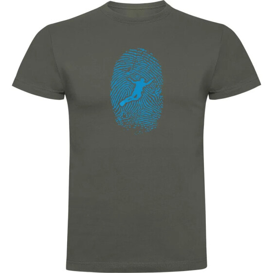 KRUSKIS Diver Fingerprint short sleeve T-shirt