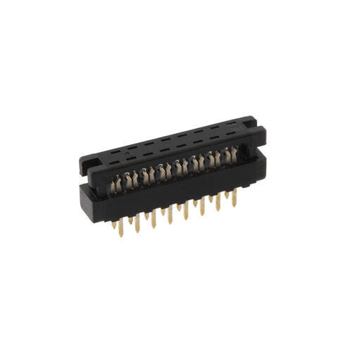 Econ Connect LPV2S26 - DIN 41651 - Black - Brass,Thermoplastic polyester (PBT) - 500 V - 15 m? - 1.5 A