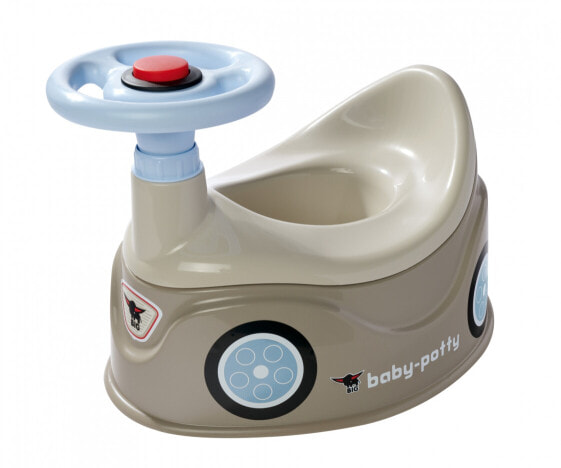 BIG Spielwarenfabrik BIG 800054801 - Grau - Kunststoff - Abbildung - Baby-Potty - Junge/Mädchen - 310 mm